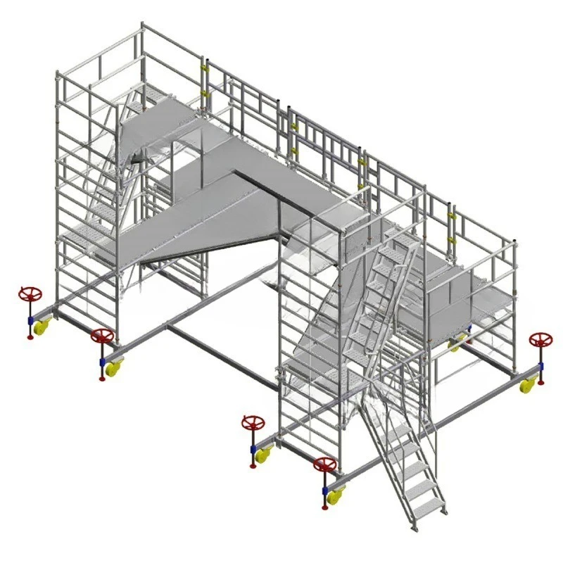Mobile lifting aviation equipment, maintenance platform aluminum alloy welding processing
