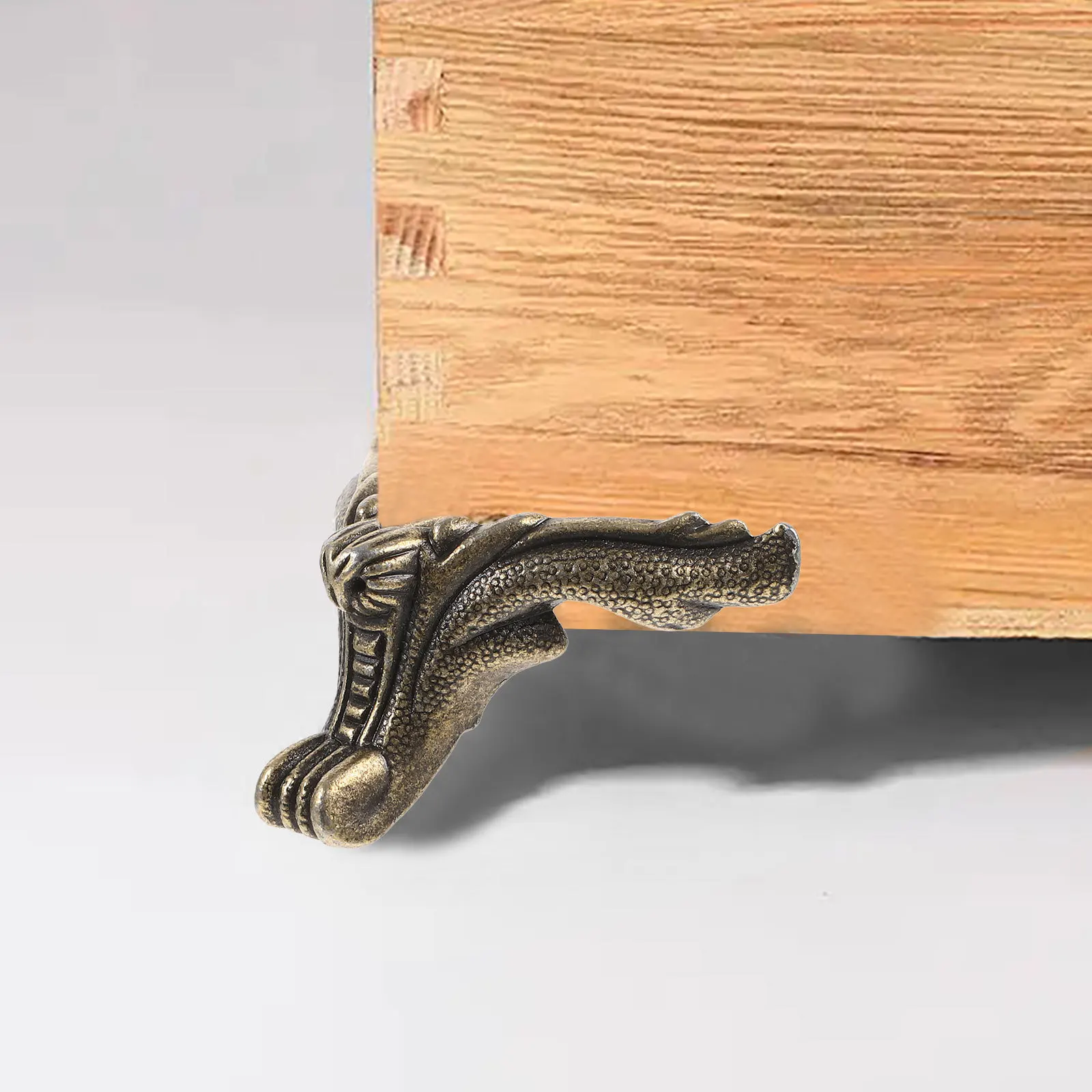 6 قطعة 30X42 مللي متر أرجل قطع الأثاث سبائك الزنك الثقيلة أريكة دعم قدم للكراسي سرير صناديق الأثاث استبدال الأخضر الداكن