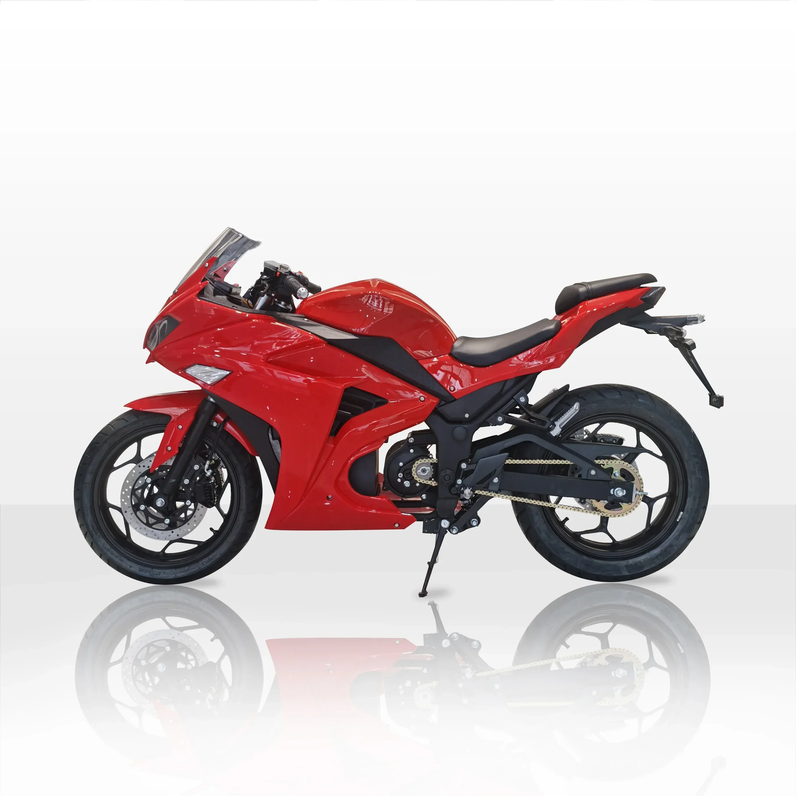 

JUFENG Motorcycle Best Selling New Economic RED Racing Electric Motorcycle Scooter China Adult Motorcycle Made In China