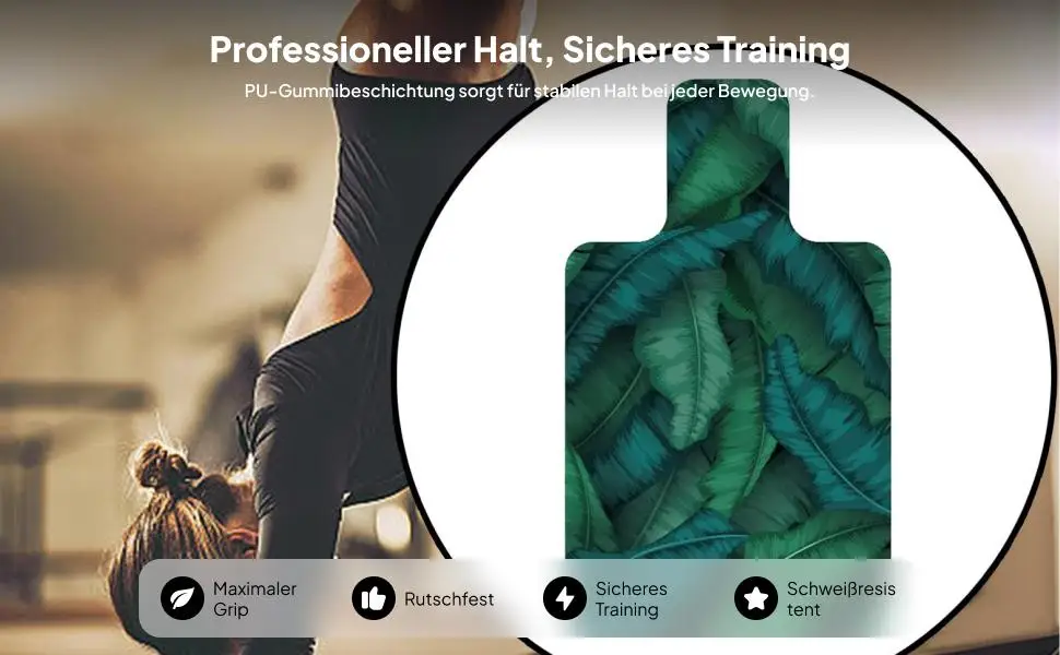 

Коврик для пилатеса из ПУ-резины, складной, нескользящий, для йоги, медитации, домашнего спортзала