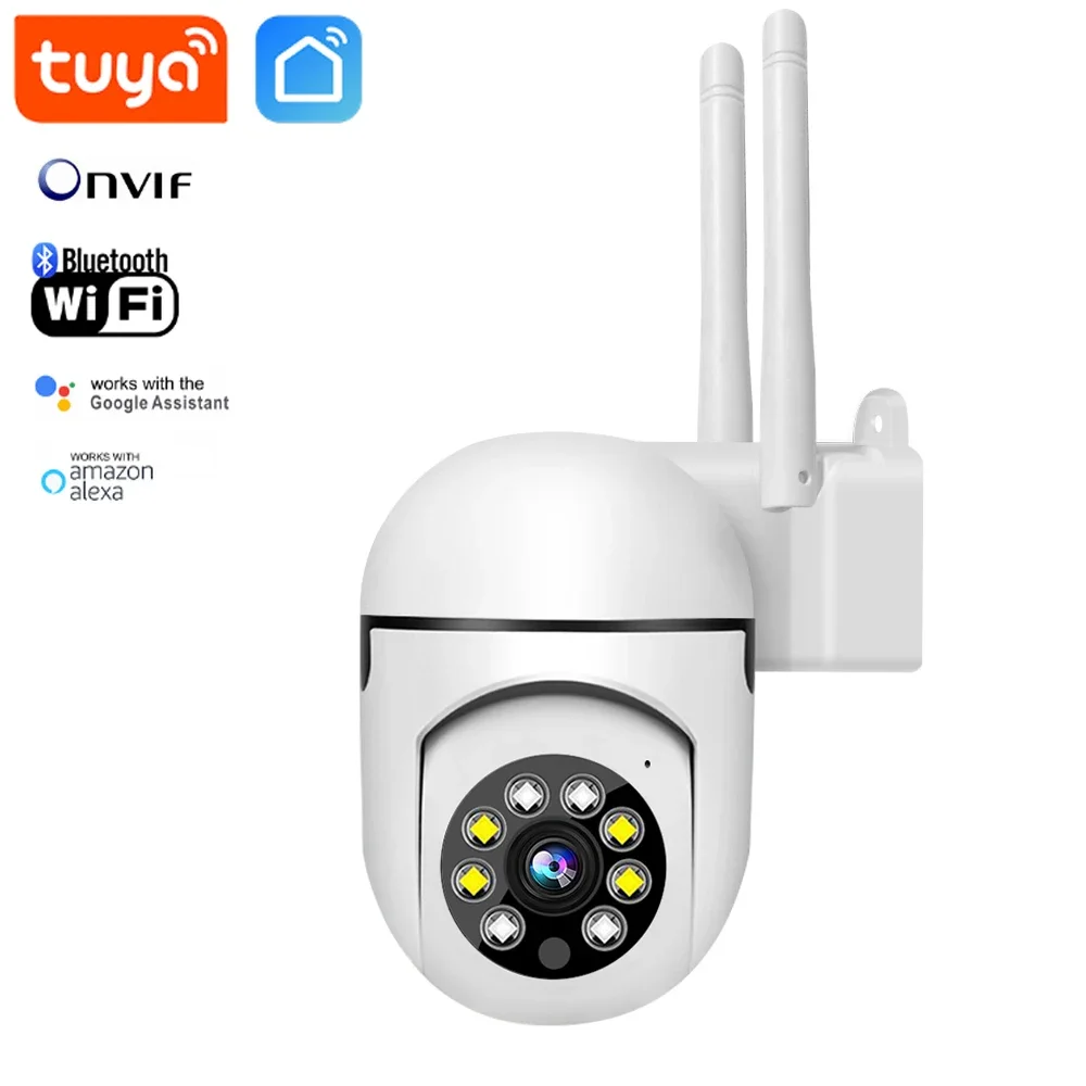 Tuya Smart Life WiFi Indoor Camera Support Two Way Audio Wall Mounted Home Cam Security Video Surveillance CCTV Camera tuya