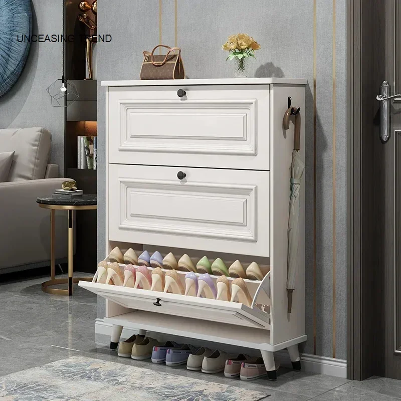 Wall Storage Shoe Rack Cabinet Space Saving Luxuryeuropean Organizer Shoe Cabinet Indoor Drawer Nordic Sapateira Home Furniture