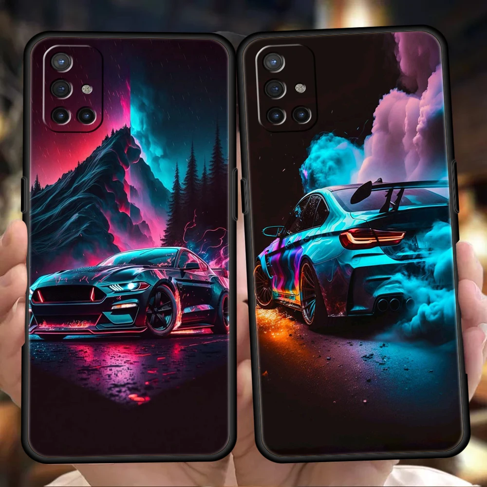 New Sports Car Shape Phone Case for Oneplus Nord N100 N10 10 7 8 9 10R 9R 7T 8T N200 CE 2 2T 9RT Z Pro 5G Silicone Cover Shell