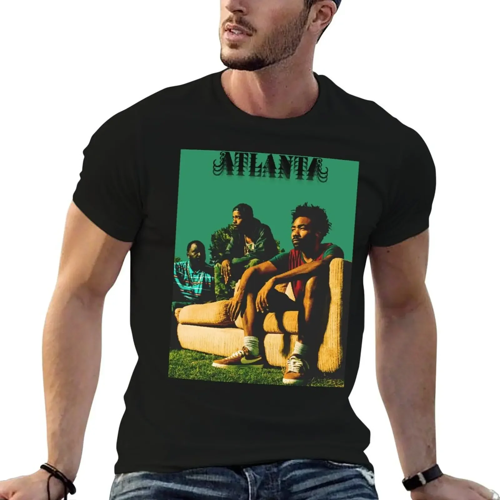 Atlanta Comedy Drama Tv Series T-Shirt street wear designer shirts essential t shirt summer clothes plain t shirts men