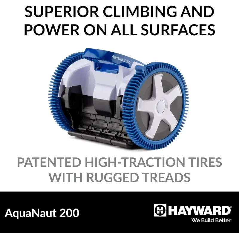 Hayward W3PHS21CST AquaNaut 200 Suction Pool Cleaner for In-Ground Pools up to 16 x 32 ft. (Automatic Pool Vacuum)