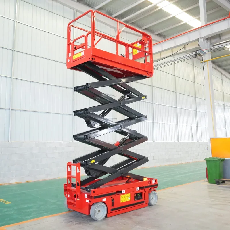 Scissor lift electro-hydraulic platform lift electric scaffolding