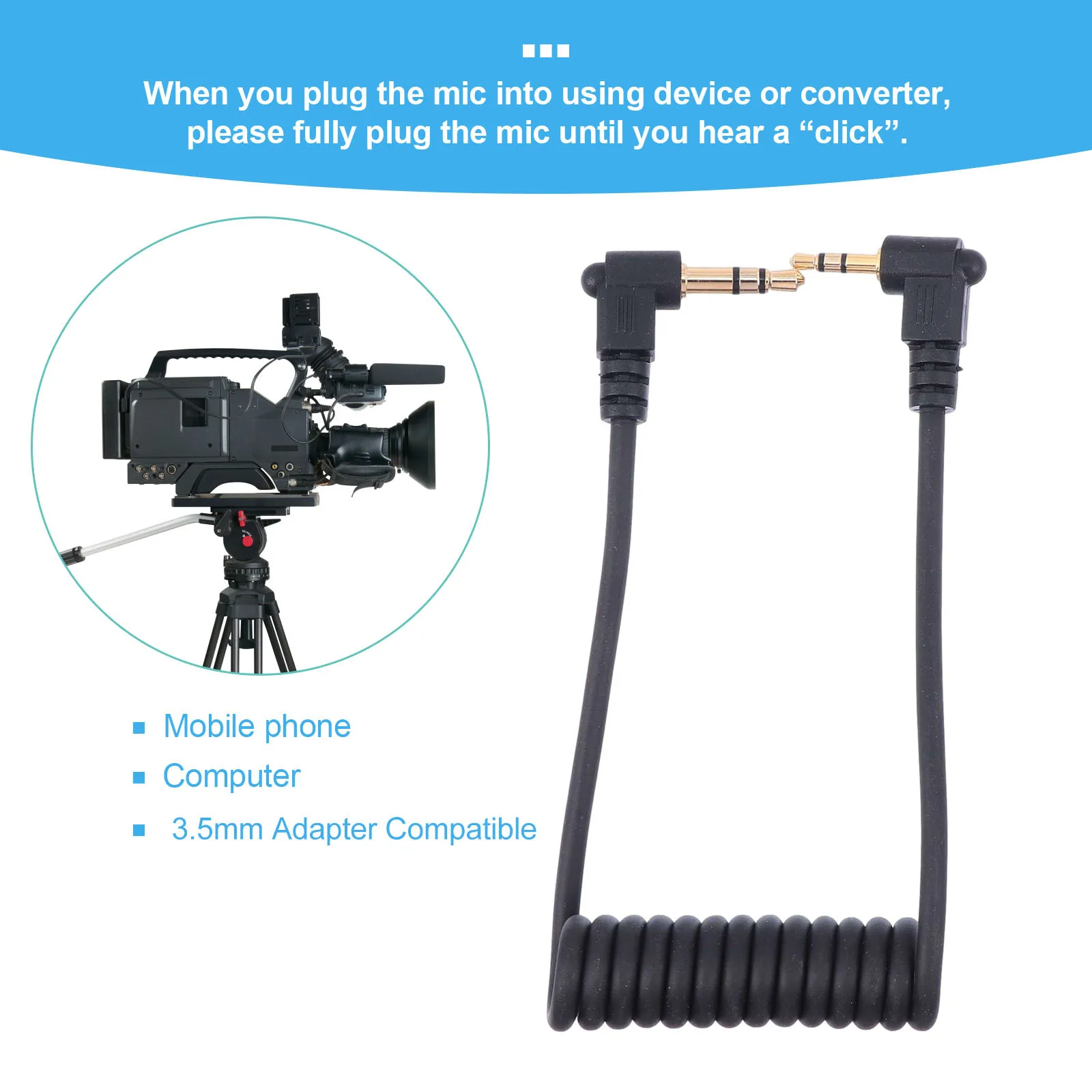 

Microphone Cable 2.5Mm To 3.5Mm Trs To Trrs Adapter For Phone Tablet Camera Video Recording Audio Converter Repair Tool Kit