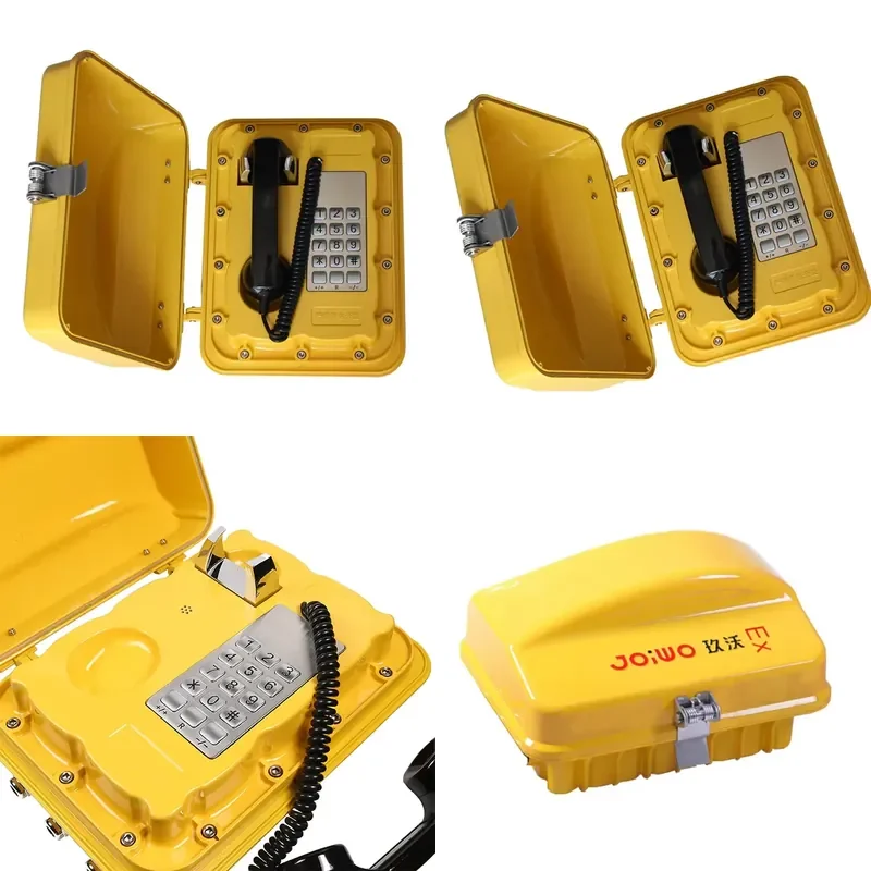 for Analog Emergency Telephone Industrial Oilfield Marine Transportation Underground Weatherproof Phone