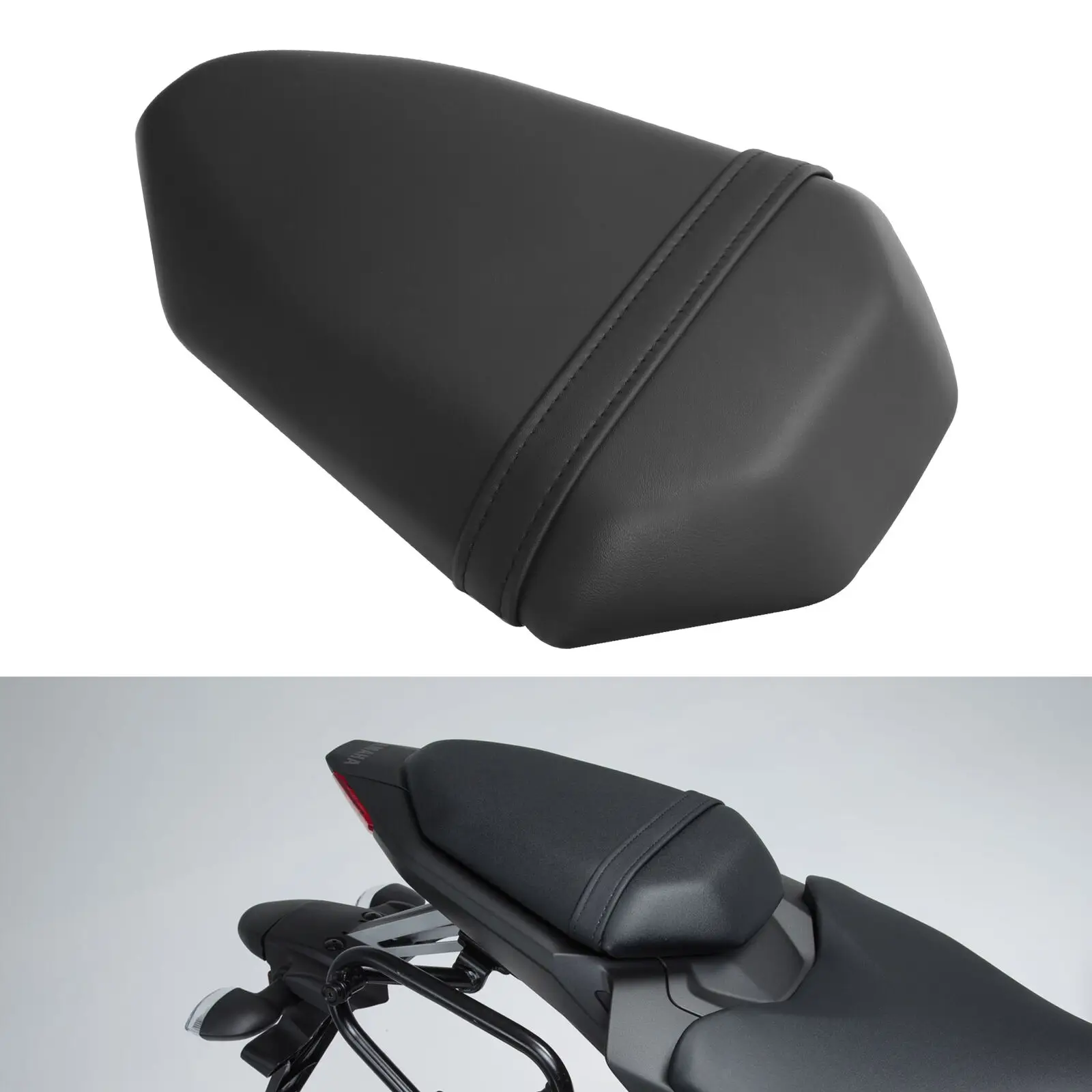 

Black Rear Passenger Seat Cushion For Yamaha FZ07 2014 2015 2016 2017 Motorcycle Accessories