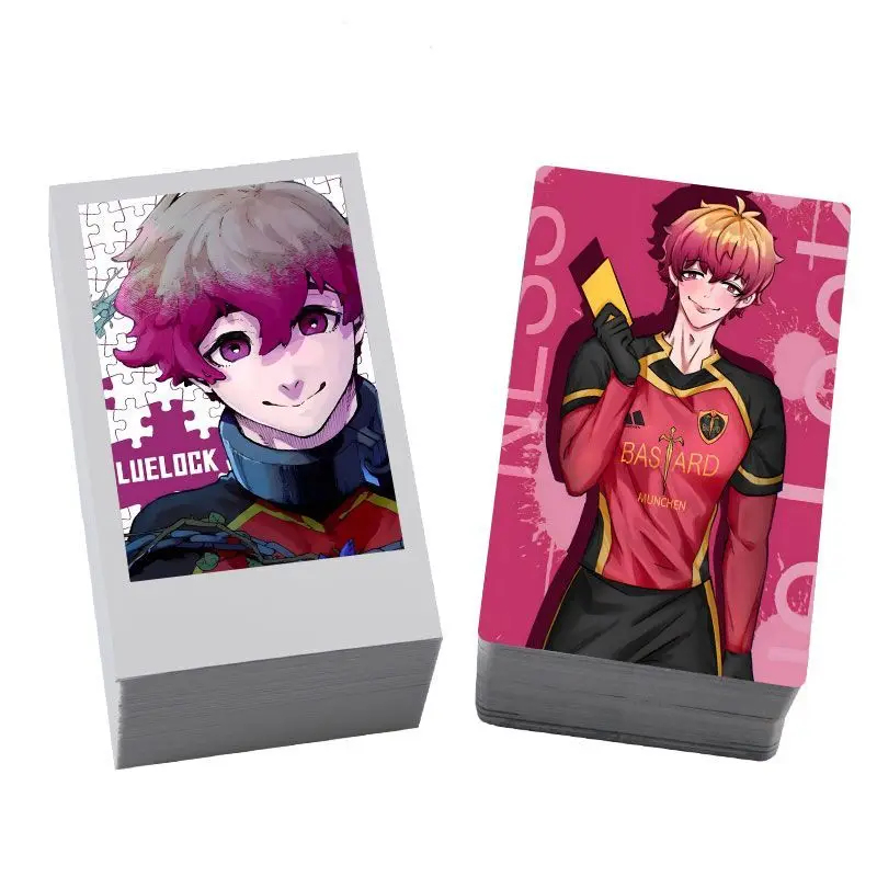 100 قطعة بطاقة ليزر أنيمي قفل أزرق ألكسيس · نيس تأثيري الكرتون بطاقة بريدية صور لومو بطاقة حلية جمع هدية