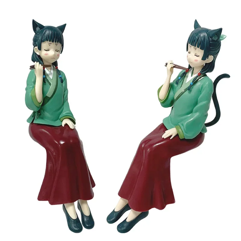 

Apothecary Diaries Anime Figure Toy Maomao Sitting Action Figure Model Super Cute Q Edition Maomao Figurine Collection Doll Gift