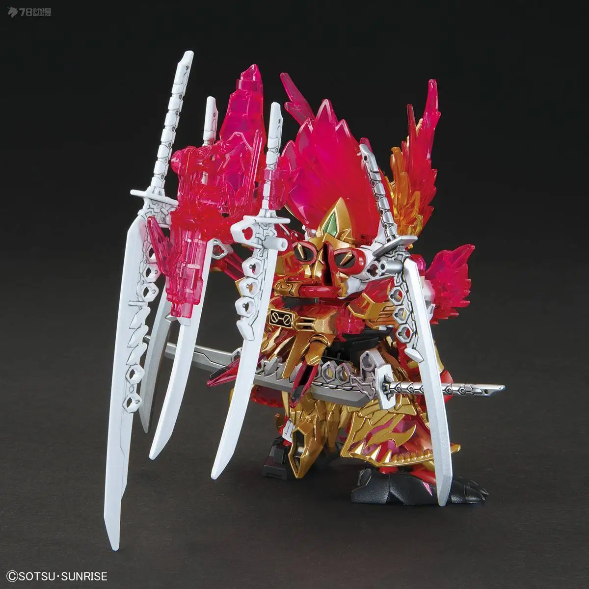 Bandai SDW Heroes Collection Edição Regular Sun Quan Heretic Gao Dahe Yan Xiang Hu Montagem Artesanal Toy Boy Gift