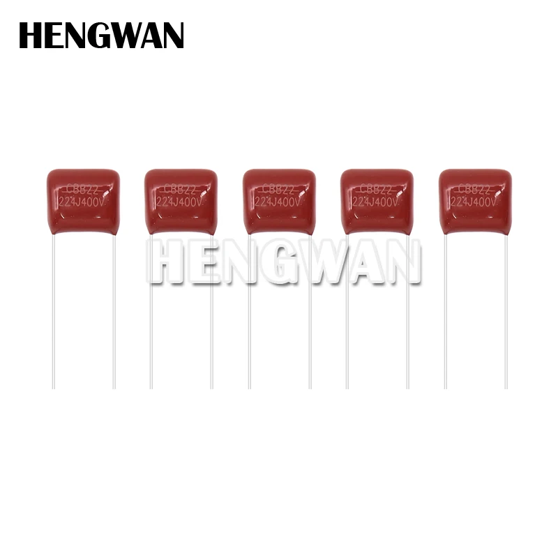 50pcs CBB Capacitor Assortment Kit 400V 10NF - 3.3UF 10values*5pcs Metallized Polyester Film Capacitance DIY