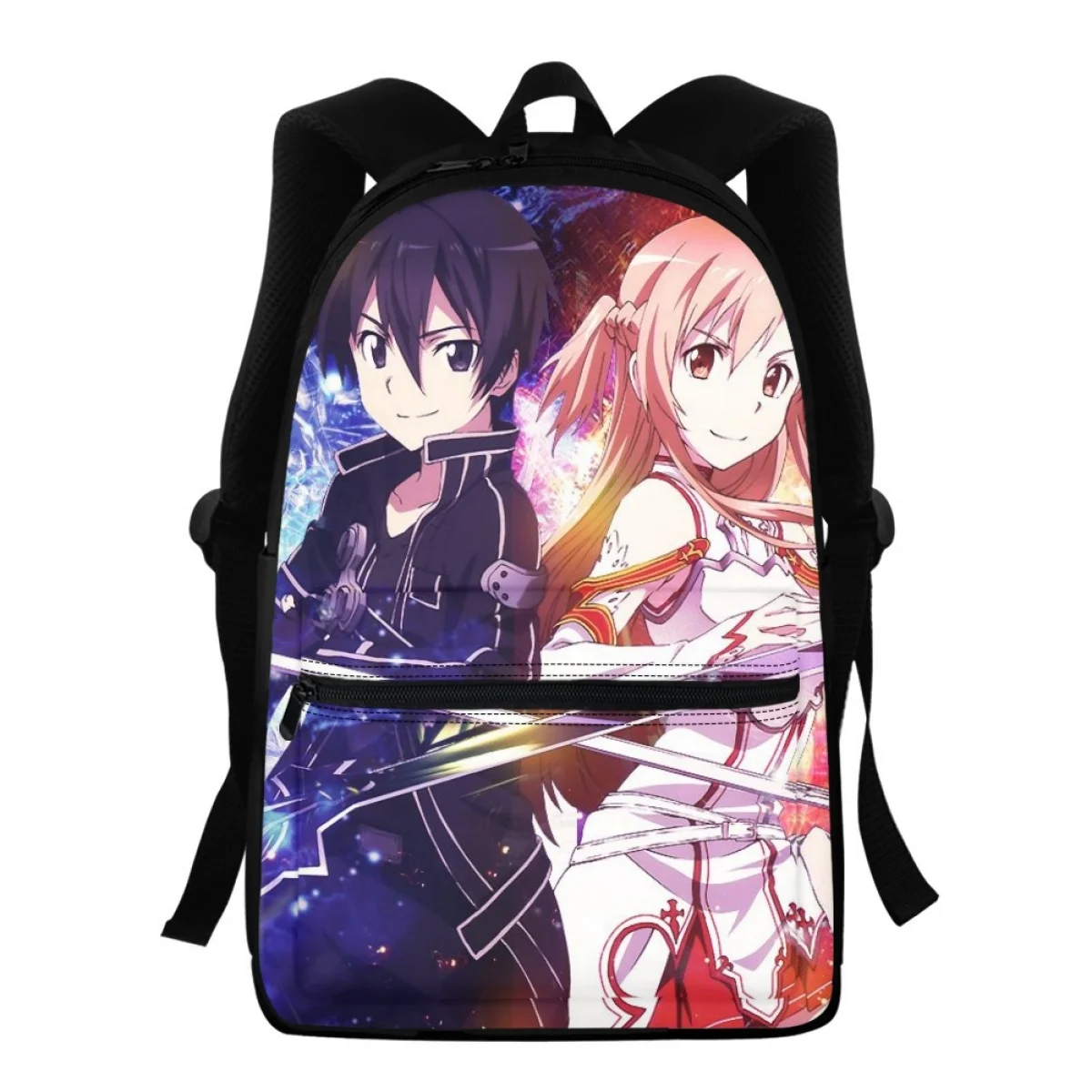 

FORUDESIGNS Anime Print Backpacks Student Sword Art Online Design Schoolbags Junior High School Bookbags Waterproof Daypack