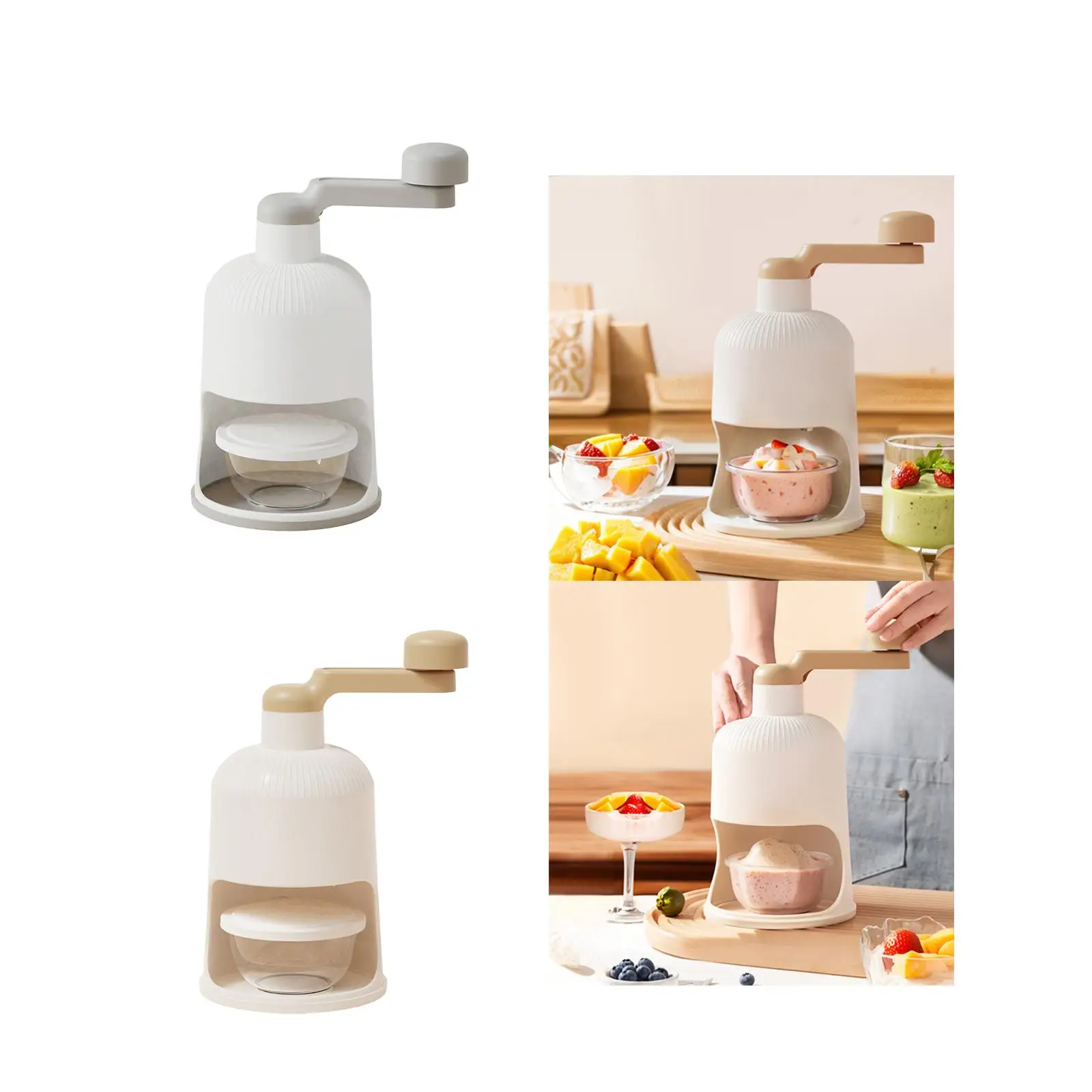 Macchina del ghiaccio che fa la macchina del cono della neve dei coni di neve per la cucina domestica del partito