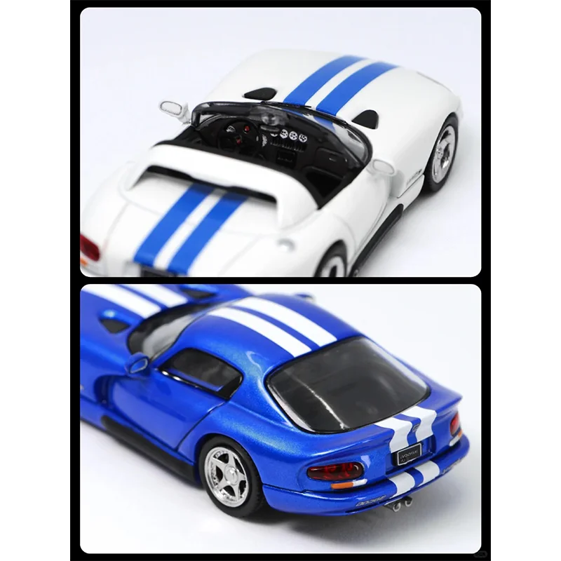 GFCC 1:64 1993 دودج فايبر كوبيه رودستر لعبة معدنيّة تحصيل نموذج سيارة لعيد الميلاد APA 2025 معرض طبعة محدودة