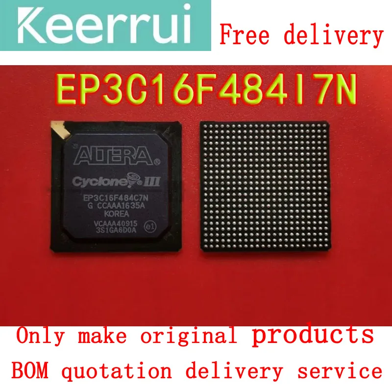 1-10PCS/LOT postage-free EP3C16F484I7N EP3C16F484I7 EP3C16F484 Embedded Fieldbus 484