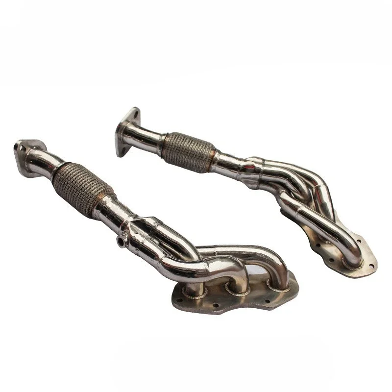 High Performance IS250 Exhaust pipe 304 Quality Stainless Steel Head segment Enhanced modified exhaust sound power