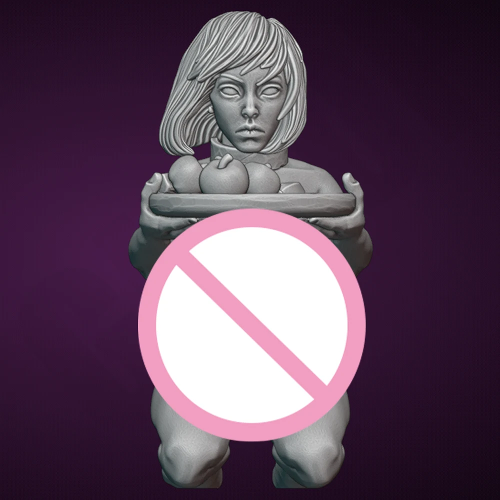 1/24 NSFW Niewolnicy Seksowna Figurka Żywiczna Zabawka Niemalowana Lalka GK Niezmontowana Druk 3D Składana Miniaturowa Statuetka Zabawka