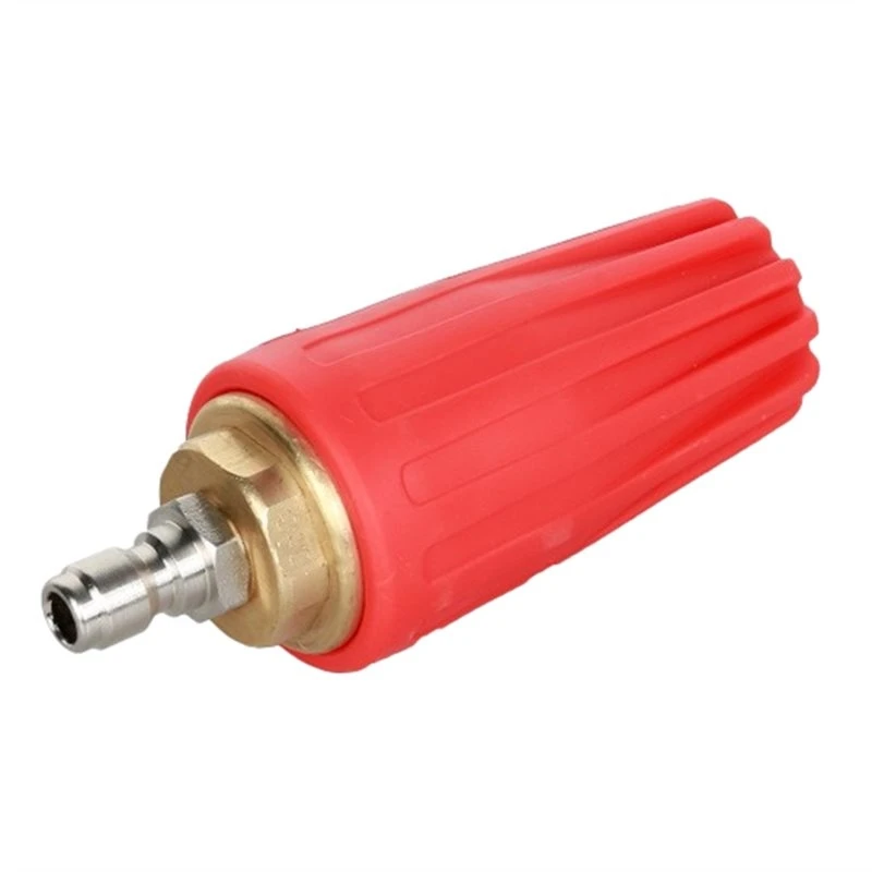 A98E-Turbo Nozzle Pressure Washer Tips. Release Power Washer Turbo Nozzle Rotating Adapter With 1/4Inconnectors For Car 25Mm