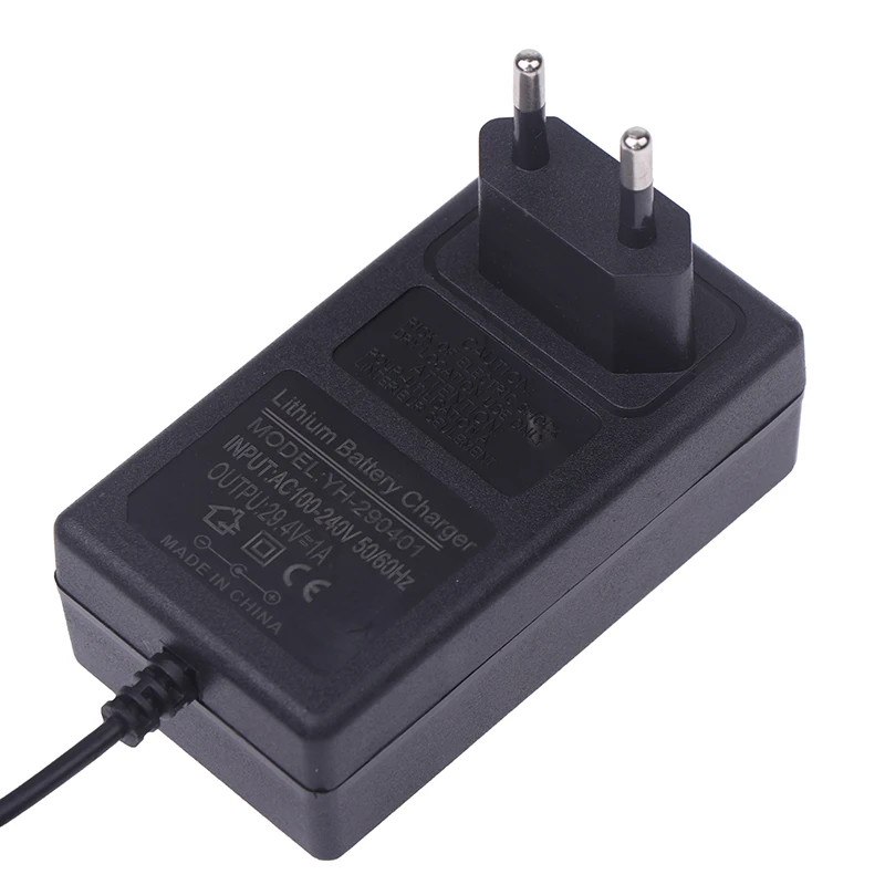 1ชิ้น2ขา EU เสียบ fascia ปืนนวดผ่อนคลายกล้ามเนื้อพลังงาน Charger adaptor แหล่งจ่ายไฟ AC100-240V 50/60Hz