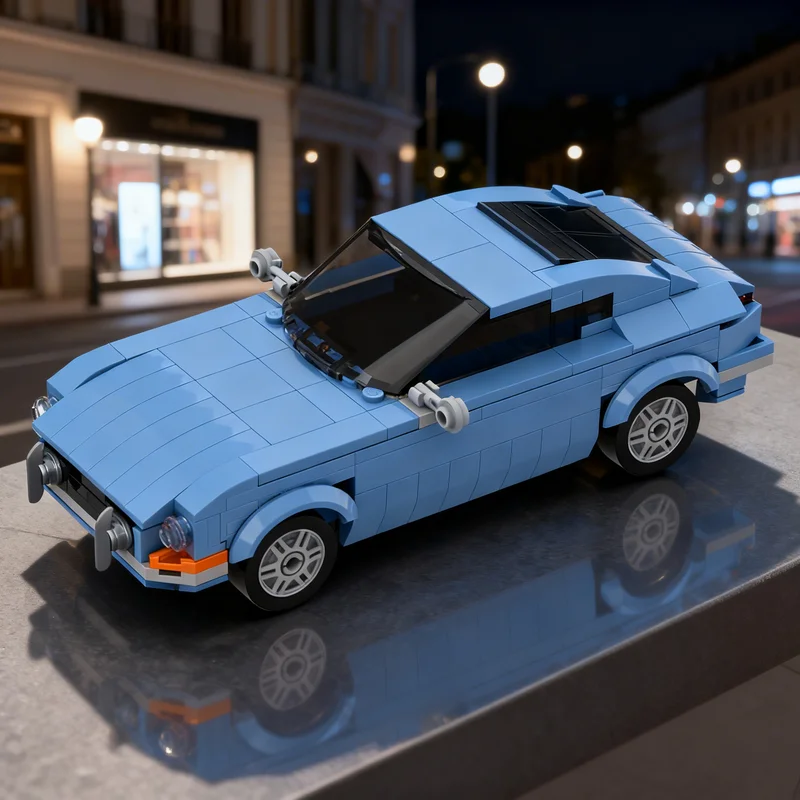 

Набор строительных блоков MOC Datsun 240z City Champions, 329 деталей, модель для сборки, игрушка-подарок, креативный коллекционный предмет для демонстрации, премиум-класс, для взрослых и детей, для дома