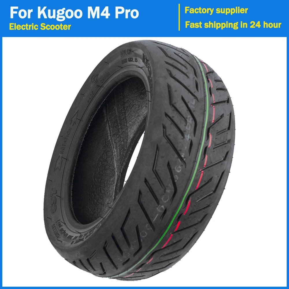 

Electric Scooter Vacuum Tire for Zero 11X Kaabo Wolf for Kugoo M4 Pro Scooters 10x3.0 CST Wear Resistant 10x3.00-6 Tubeless Tyre