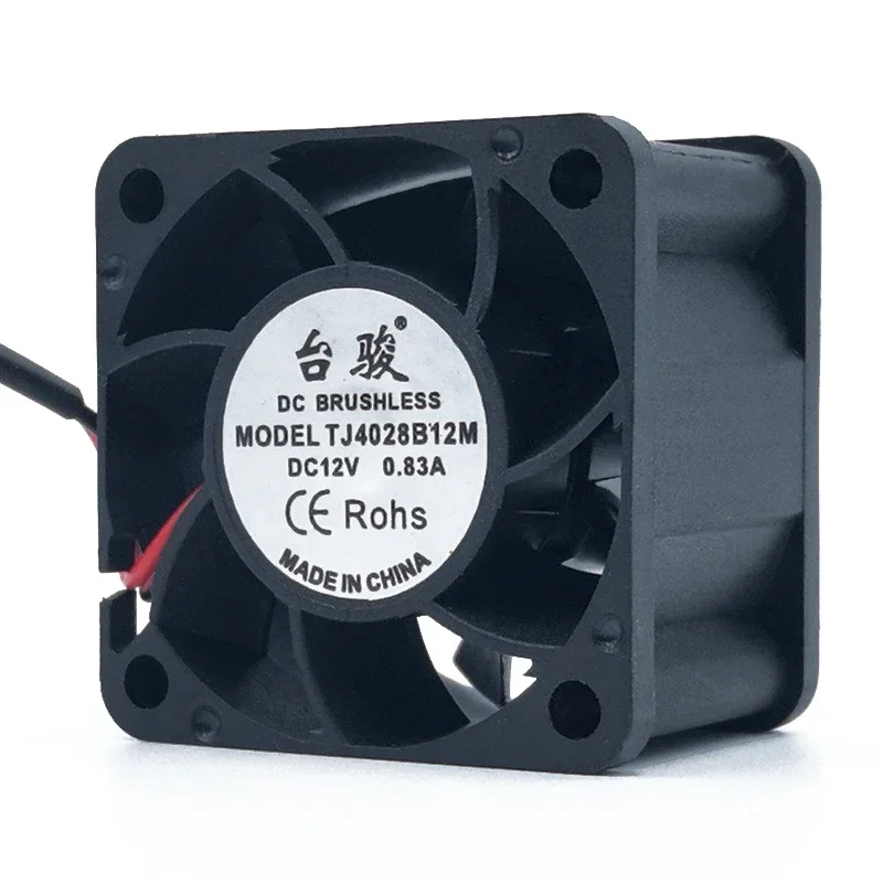 P 40*40*28MM Taijun 4028 4CM violent large air volume DC12V 0.83A server switching power supply PWM cooling fan