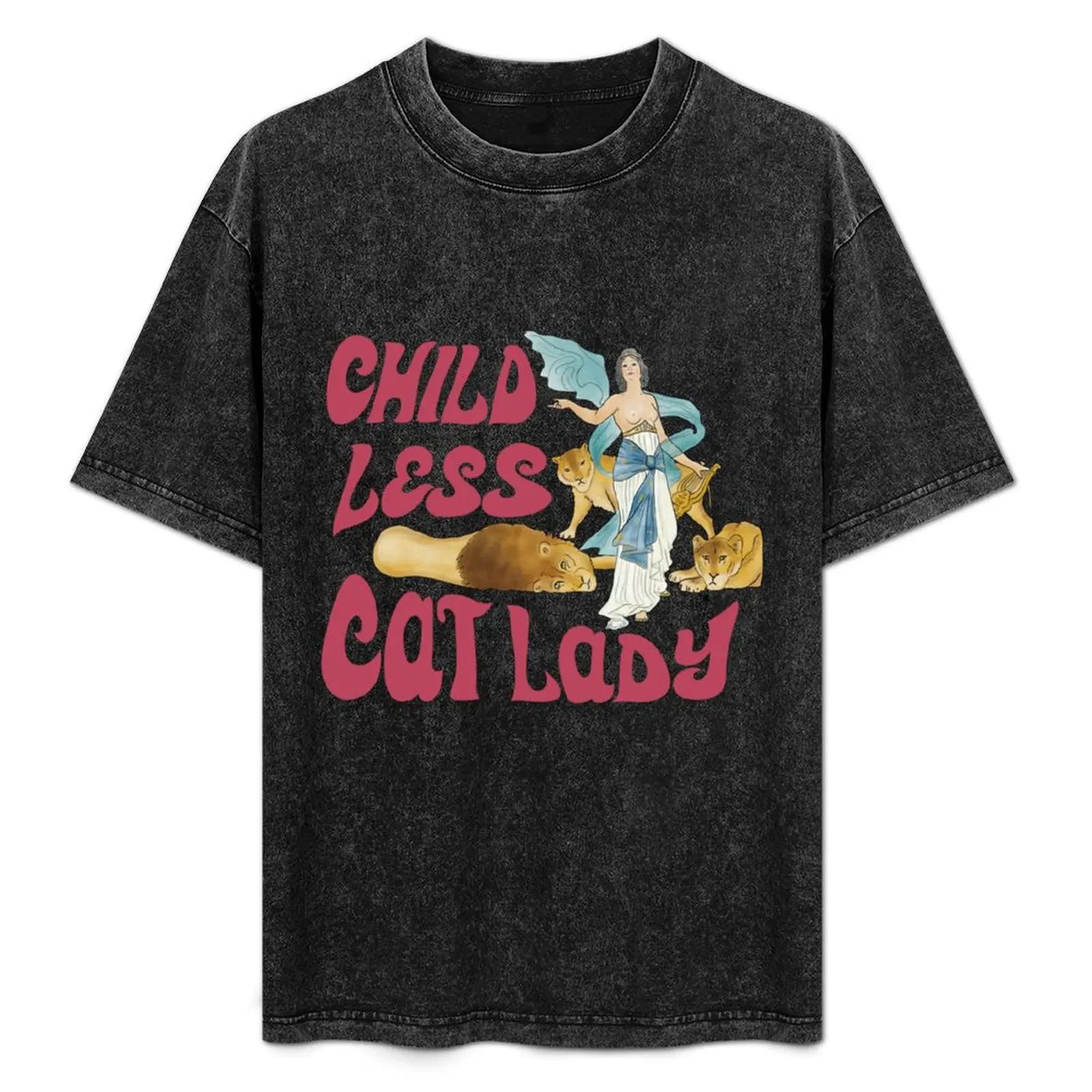 

Childless Cat Circe T-Shirt Plus Size Lightweight Tee Shirt