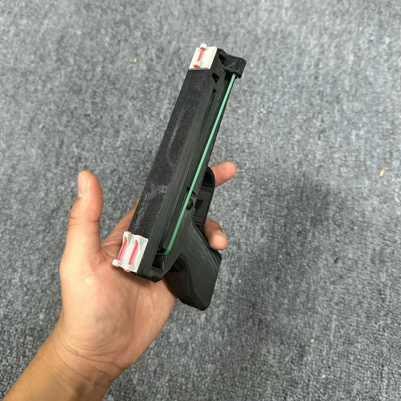 Powerful Rubber Band Soft Bullets Plastic Gun Toys Mini Pistol Toy Creative Gifts for Boy