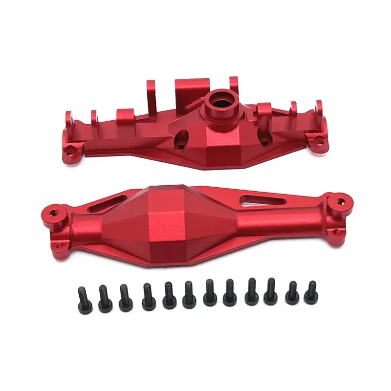 Металлические модернизированные корпуса переднего и заднего дифференциала для радиоуправляемого автомобиля Mejiaxin H12Y H12Y+ — алюминиевая конструкция 6061