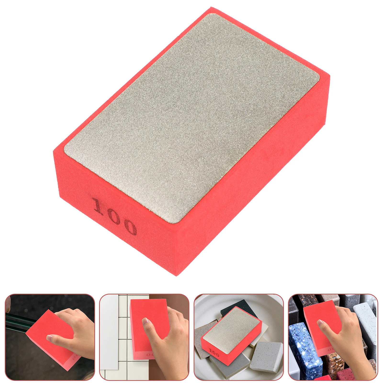 

Diamond Polishing Pads Sanding Tool For Stone Glass Tile 100 400 Grit Hand Concrete Tools Diamond Sanding Pad Polishing Pads