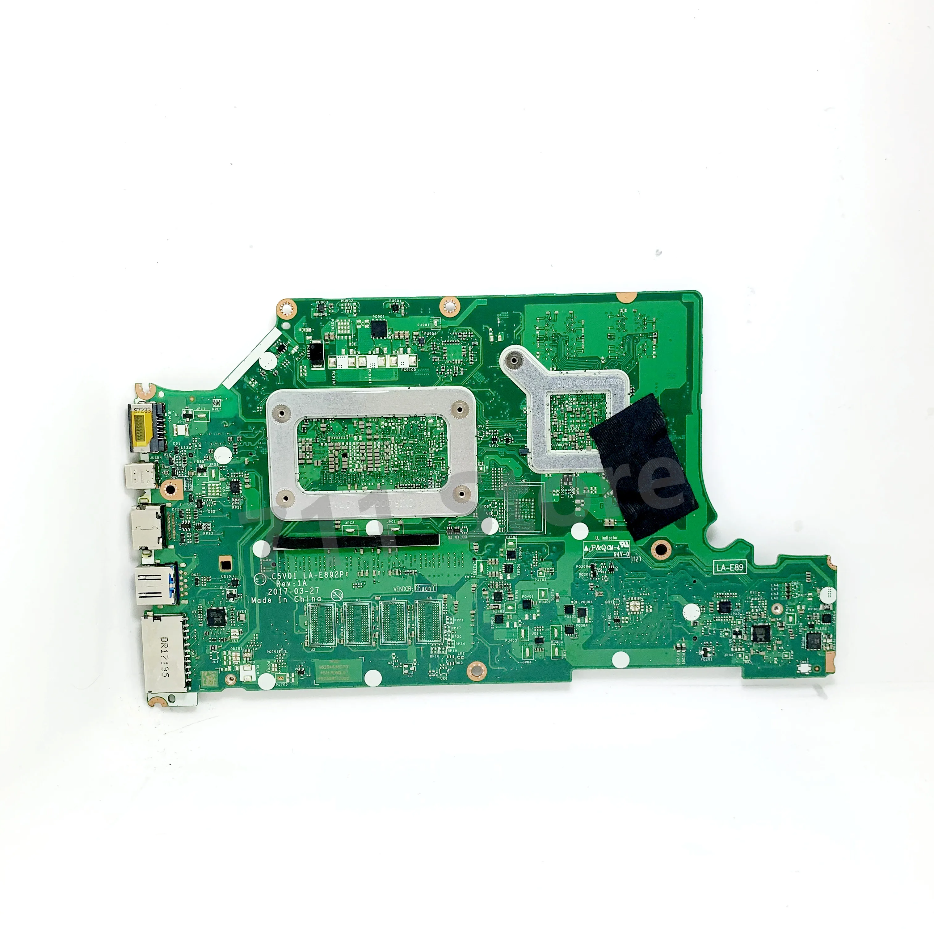 C5V01 LA-E892P W/ SR342 I5-7200U CPU Mainboard untuk Acer A515-51G A615-51G Laptop Motherboard N16S-GTR-S-A2 940MX 100% diuji OK