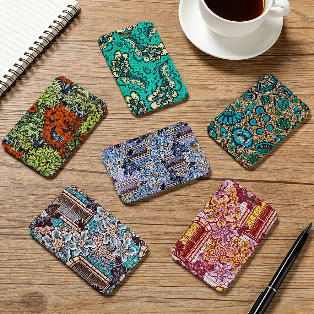 Fashion V-Vlisco Pocket Credit ID Card Badge Tag Bus Card Holder Pass Case With Neck Strap Lanyard