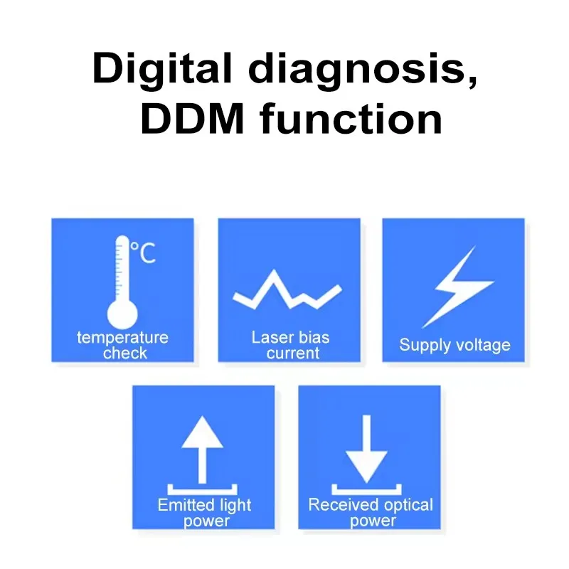 وحدة SFP 10G BIDI 10/20/40/60KM SM SC 1270/1330nm وحدة ألياف بصرية أحادية الوضع متوافقة مع مفتاح Cisco... إلخ