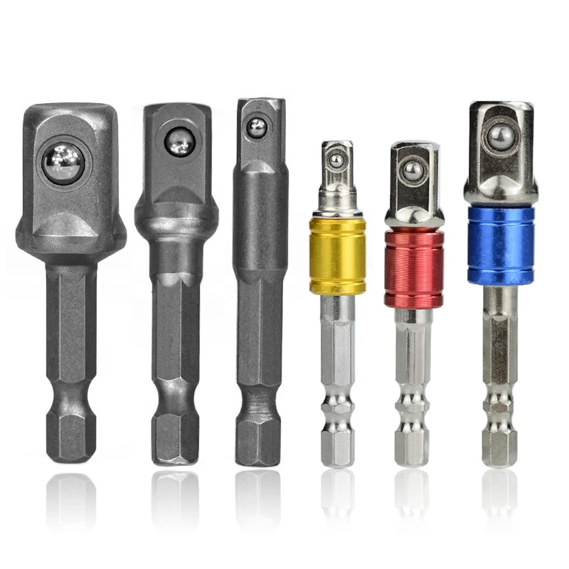 Imagem -02 - Xcan-hex Haste Brocas Extensão Rod Adaptador de Soquete Acessórios da Ferramenta Elétrica Impact Drill Adapter 14 38 12 Pcs