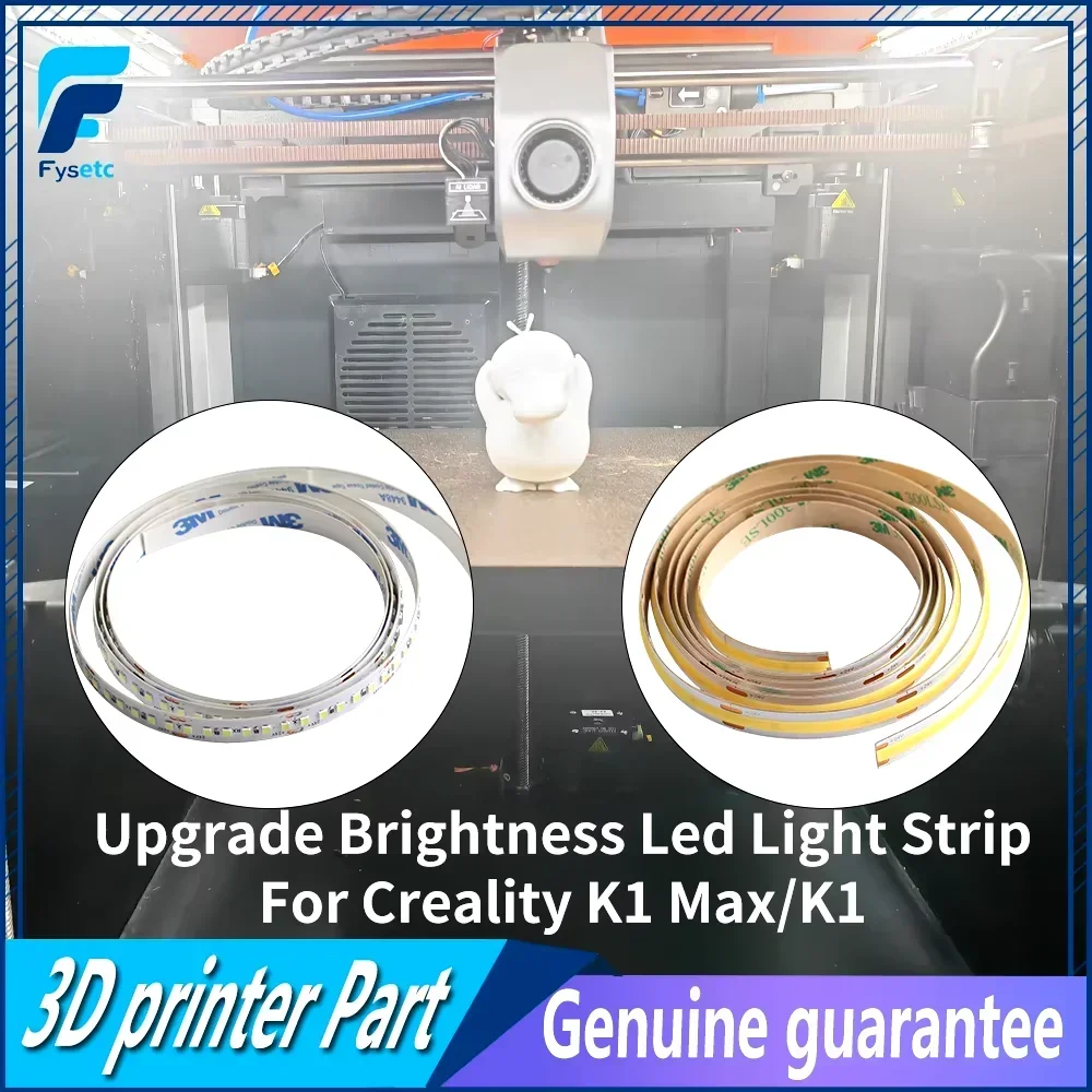 

For Creality K1 K1 max Upgraded LED Light Strip 24V Lighting Lamp Super Bright Light Bar for K1 K1max 3D Printers