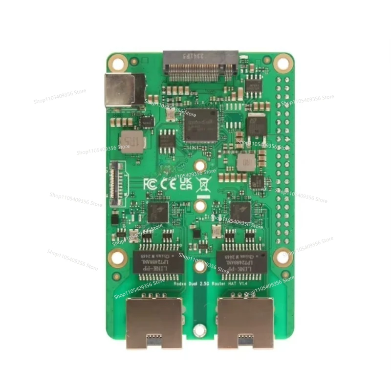 Dual 2.5G Expansion Board for Raspberry Pi 5 and ROCK 5C/4D/2A/2F