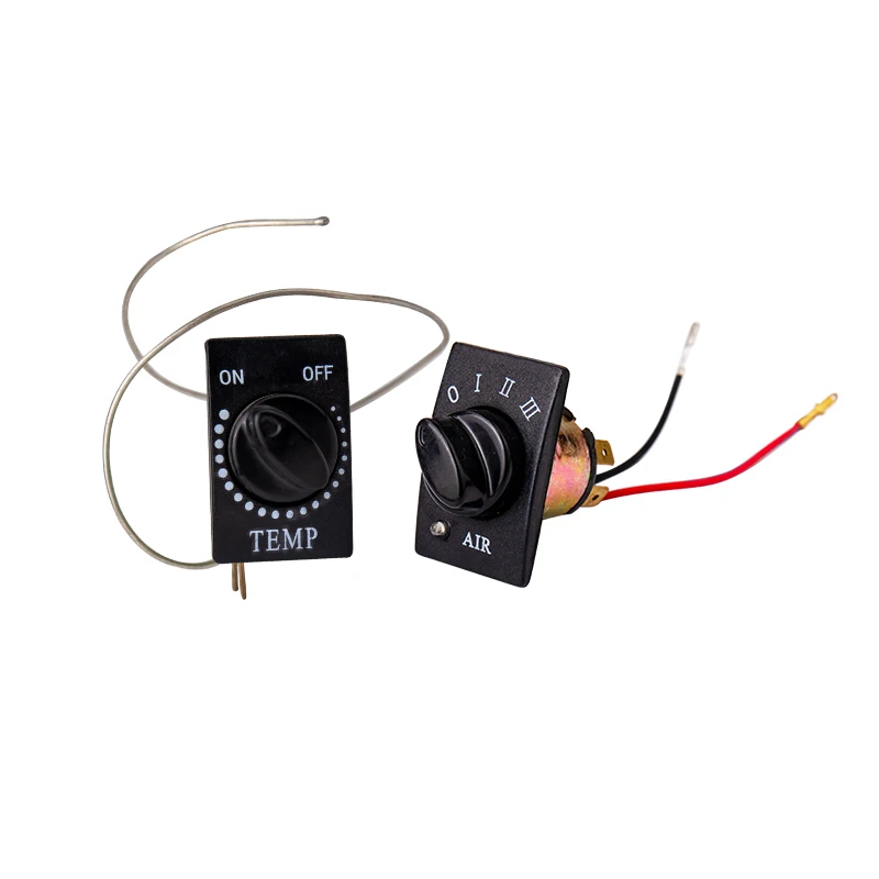 Termostato Rotatorio de Temperatura y Interruptor de Flujo de Aire para Evaporador de Aire Acondicionado Automotriz 404 - Repuestos para Evaporador de Coche