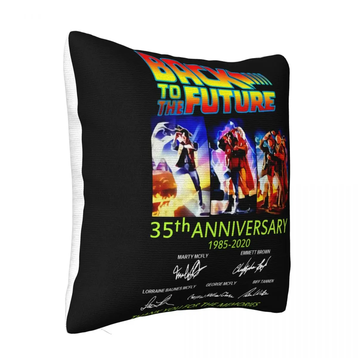 Back To The Future 35Th Anniversary Thank You For The Memories Men Best Selling Pillow Case