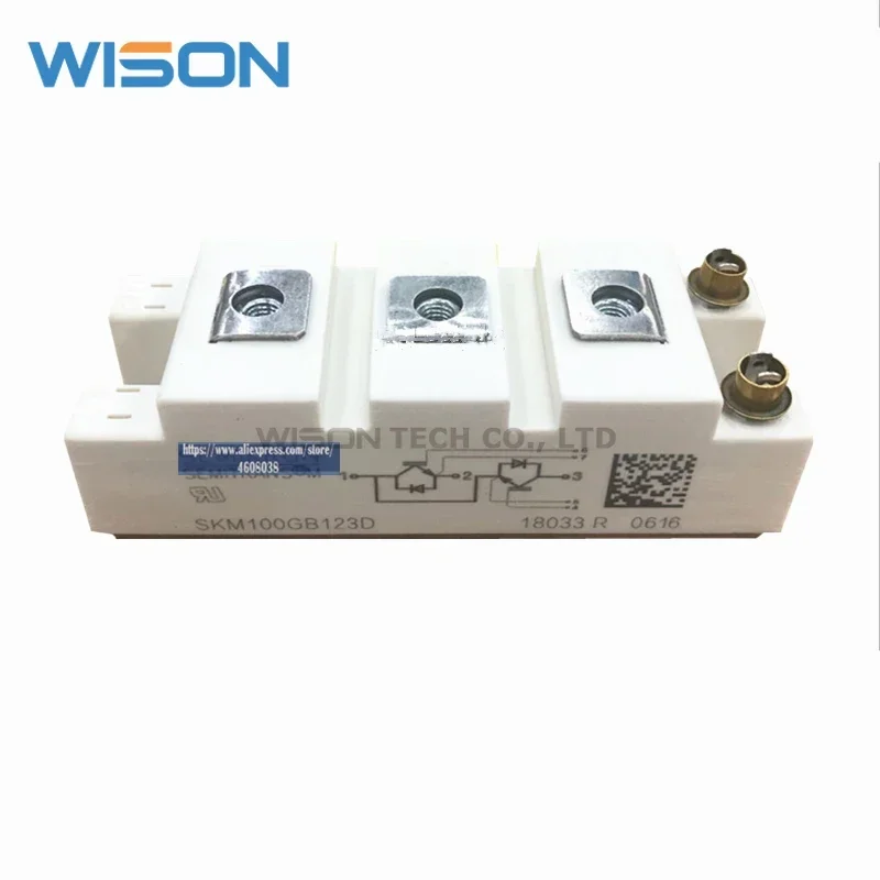 SKM100GB123D送料無料新とオリジナルモジュール