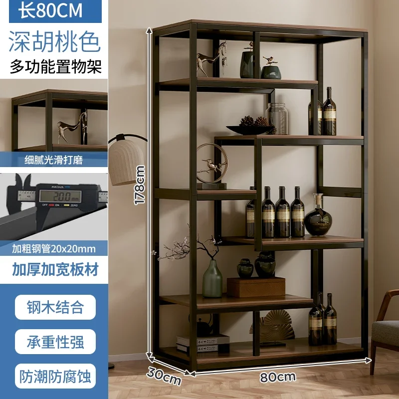 Sideboards Large Bar Wine Cabinet Home Display Wall Mounted Iron Rack Vinegar Luxury Storage Kitchen Cabinet Living Room Cabinet