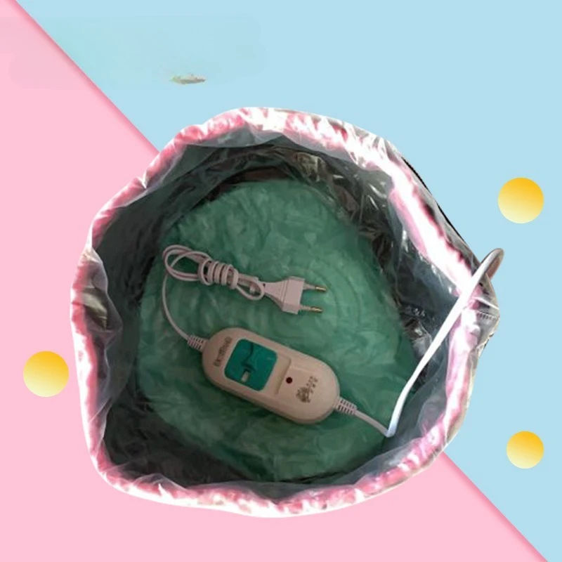 العلاج الحراري غطاء للشعر التدفئة الشعر باخرة الرعاية اكسسوارات بونيه للنساء مجفف الشعر سبا المنزل صالون التصميم 220 فولت