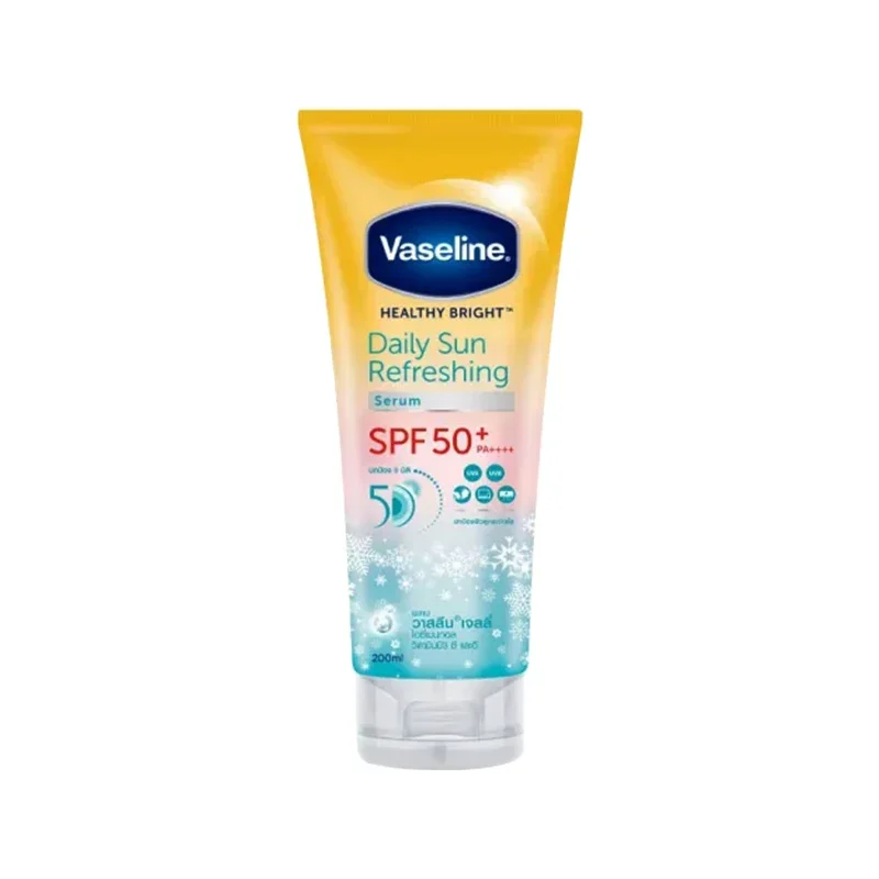 Vaseline Ice Cold Body Sunscreen Cream 170ml Large Volume SPF50+ Refreshing Body Care Niacinamide Moisturise Brighten SkinCare