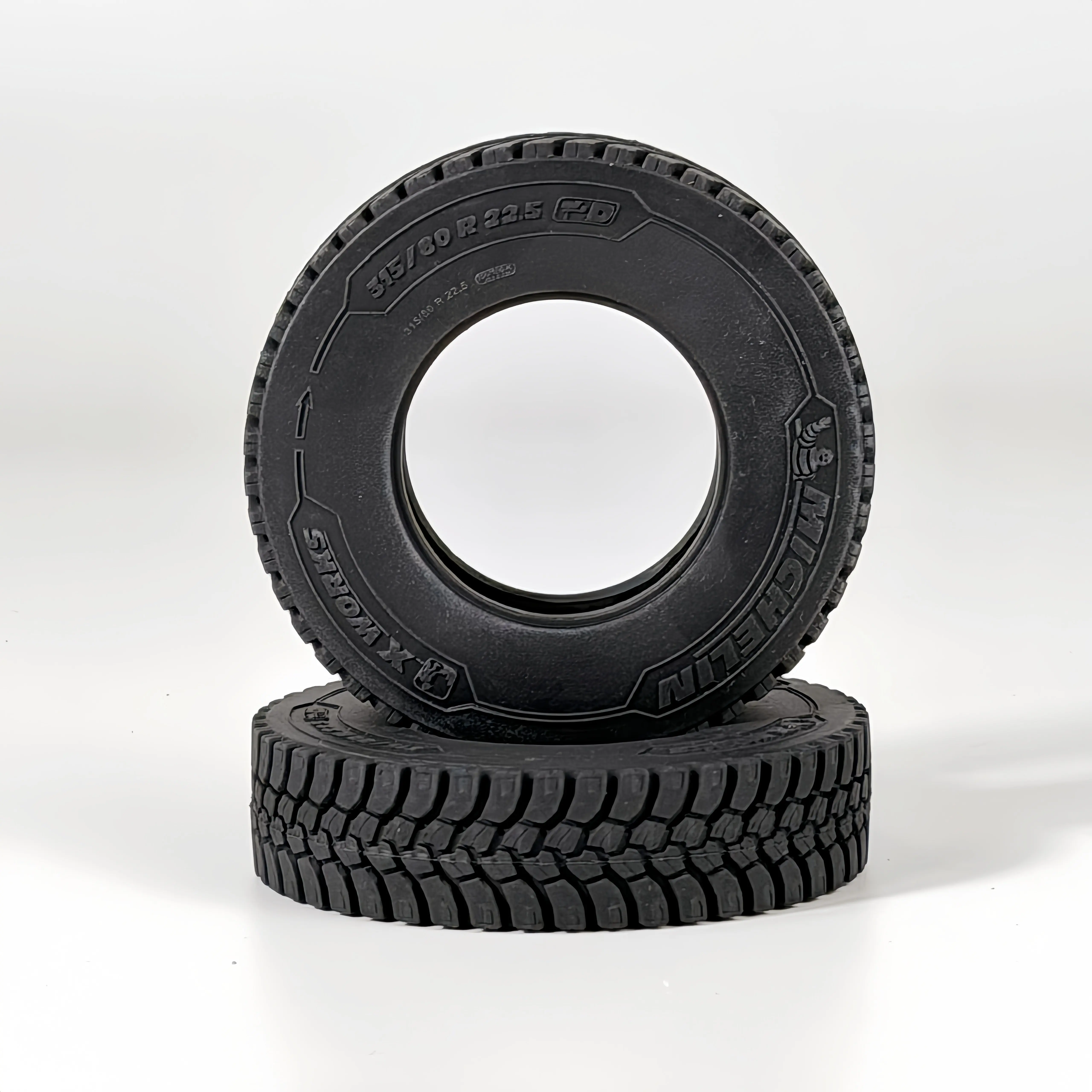 Rubber Tires for Tamiya 1/14 RC Truck Sca 770s Benz 3363 VOLVO FH16 MAN 1:14 Trailer Tipper Upgrade Accessories