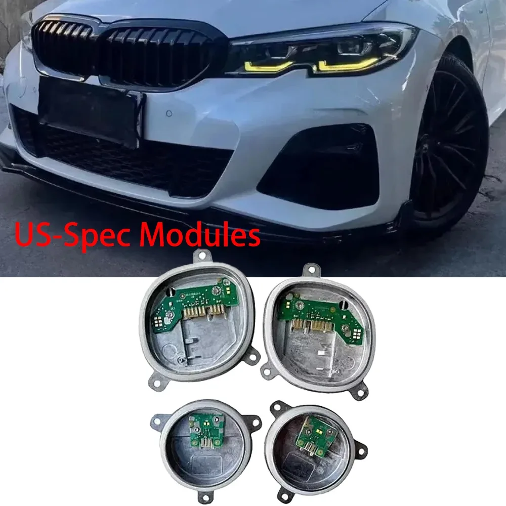 Yellow Angel Eye DRL LED Headlight Board for 2019-2022 BMW 3 Series G20 320i 330i M340i Daytime Running Light Module 63118496135 view 2