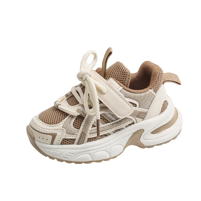 DIMI Autumn New Children Shoes Mesh Breathable Kids Tennis Baby Soft Sole Fashion Toddler Boys Girls Sneakers EU21-30