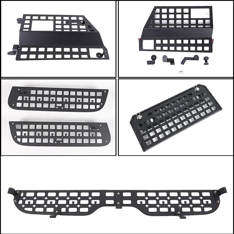 

For Deepal G318 2024+ Aluminum Alloy Trunk Storage Set Side Panel Tailgate Rack Window Cargo Net Organizer Accessories