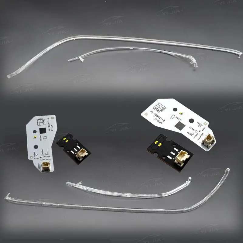 Misura per Honda Accord 9.5 2016-2017 Configurazione bassa DRL LED Faro Luce di marcia diurna Piastra guida Striscia tubo