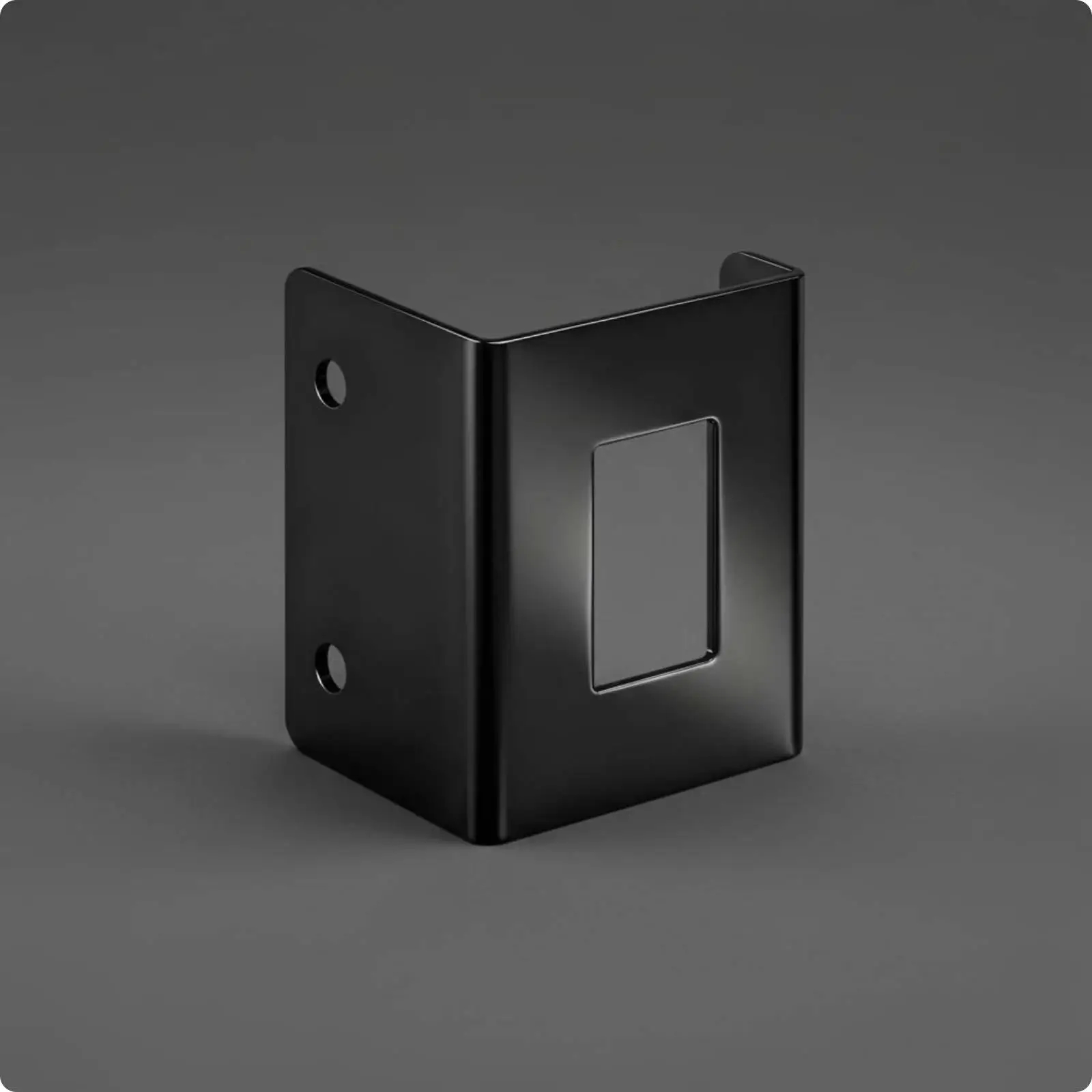 Vehicle Switch Mounting Bracket Heavy Duty Carbon Steel Rocker Switch Holder for Trailer Dashboard